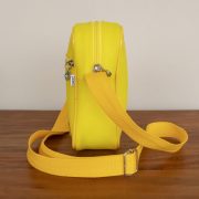 Shoulder bag personalizada amarela KSHO100