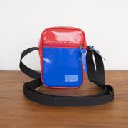 Shoulder bag personalizada vermelho e azul KSHO100